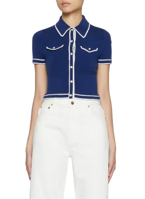 -----------ALICE & OLIVIA  ---- ------------ ----Marlena Polo Shirt --