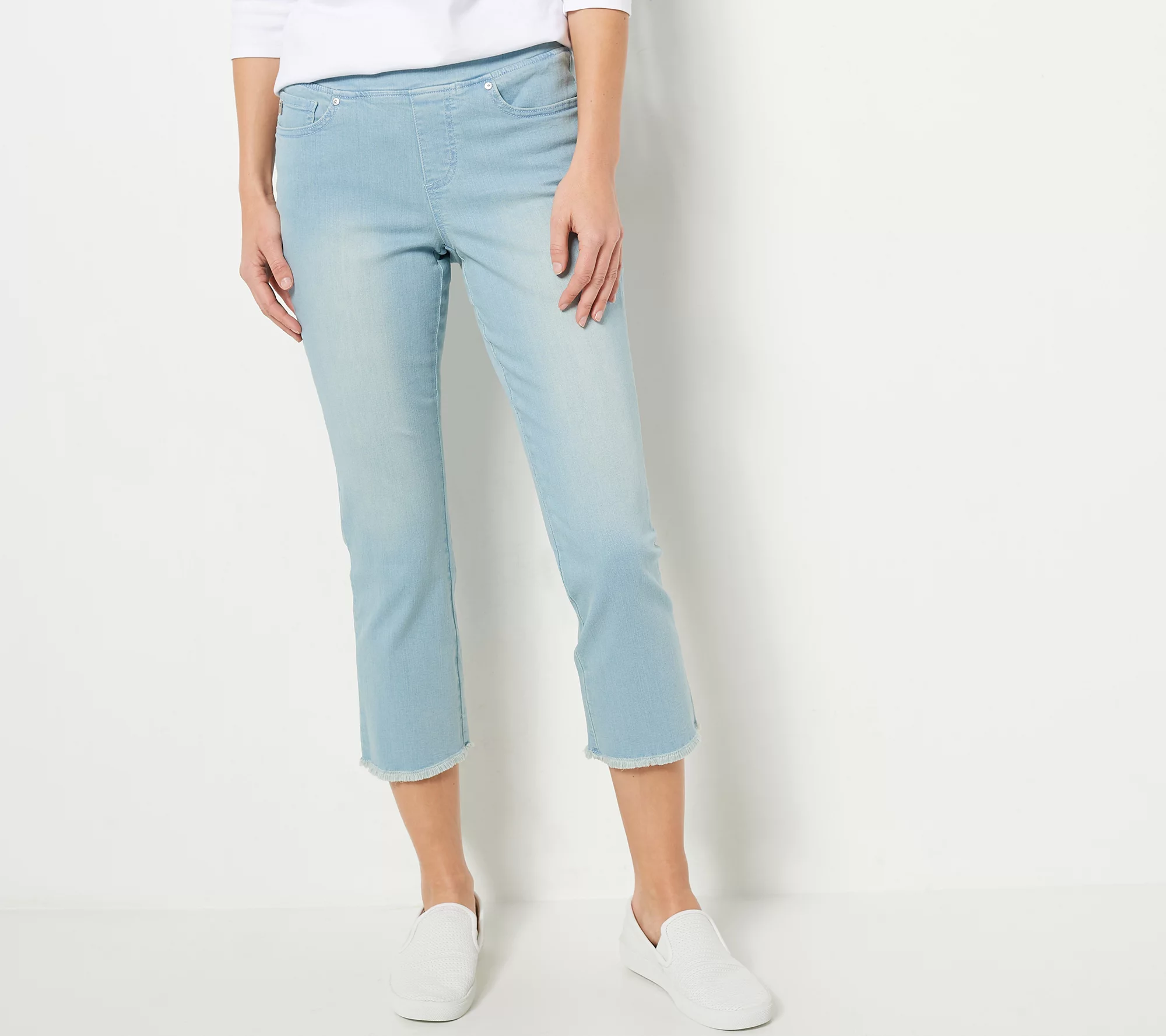 "As Is" Belle by Kim Gravel Regular TripleLuxe Denim Jeans