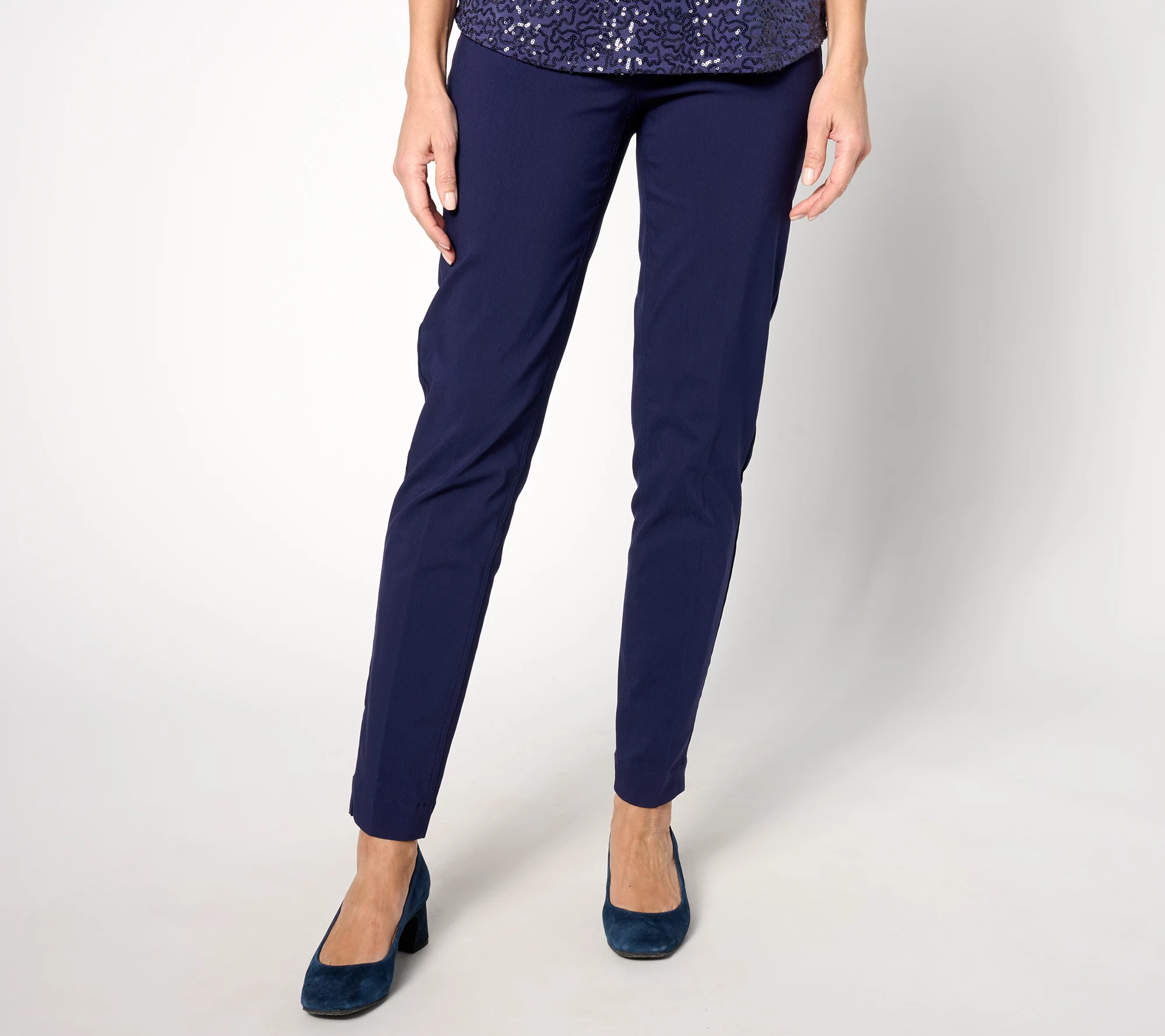 "As Is" Coldwater Creek Regular Shape Me Slim Leg Pants