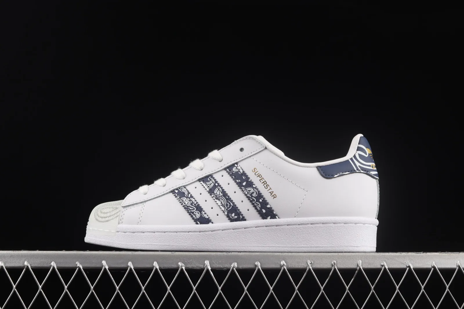 Adidas Originals Superstar Cloud White Collegiate Navy GX3655