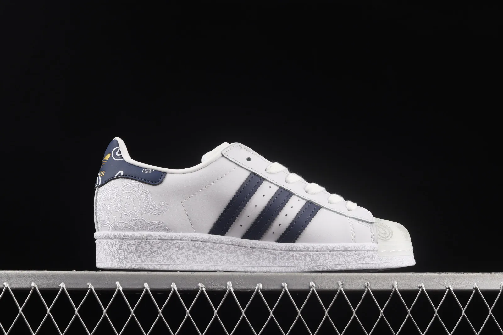 Adidas Originals Superstar Cloud White Collegiate Navy GX3655