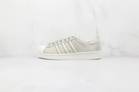 Adidas Originals Superstar Suede Light Grey Cloud White BS0911