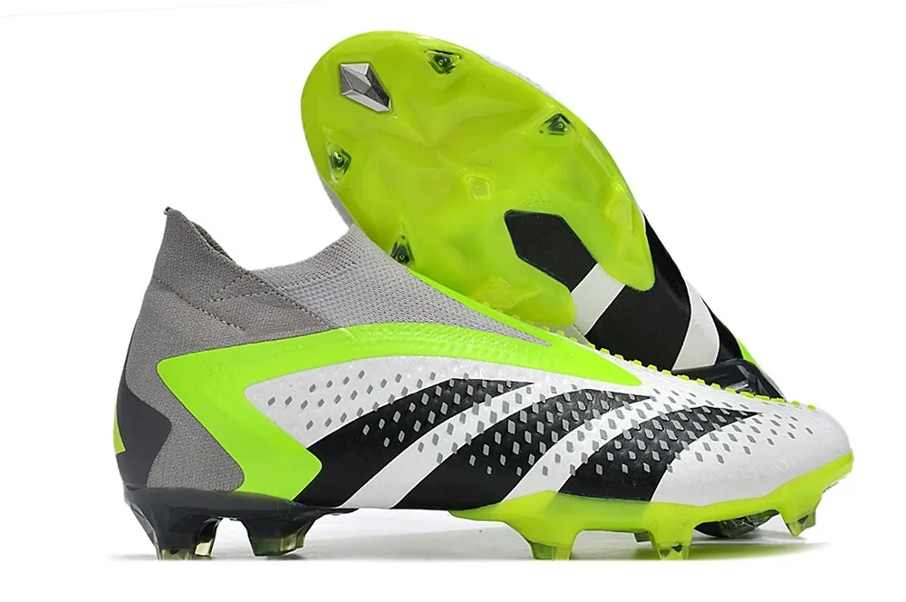 Adidas Predator Accuracy+ FG Crazyrush - White/Black/Lucid Lemon