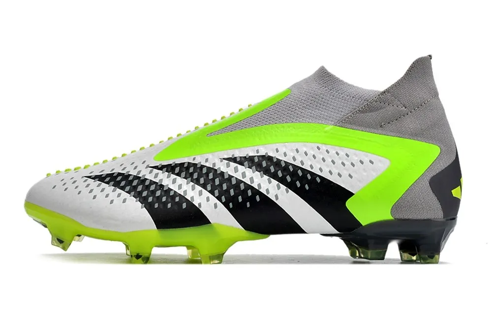 Adidas Predator Accuracy+ FG Crazyrush - White/Black/Lucid Lemon