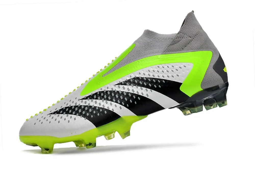 Adidas Predator Accuracy+ FG Crazyrush - White/Black/Lucid Lemon