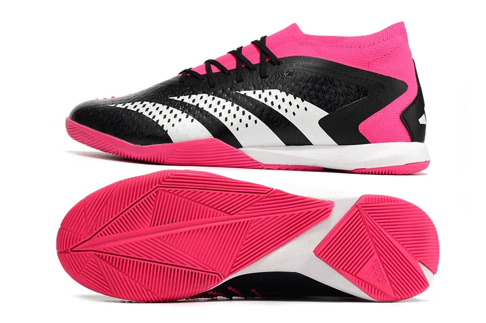 Adidas Predator Accuracy.1 Indoor Own Your Football - Core Black/White/Shock Pink