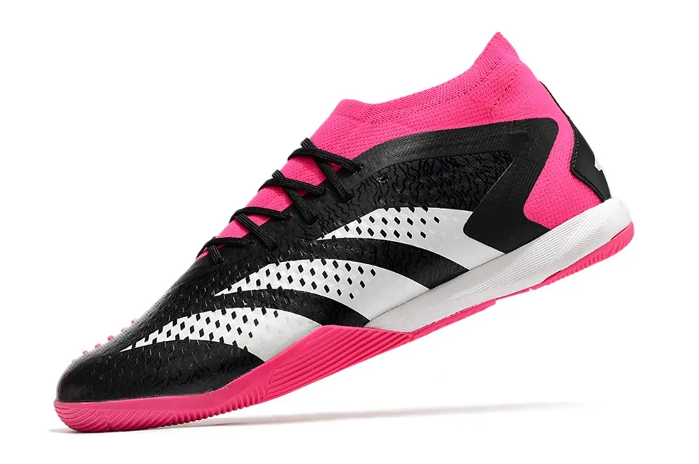 Adidas Predator Accuracy.1 Indoor Own Your Football - Core Black/White/Shock Pink