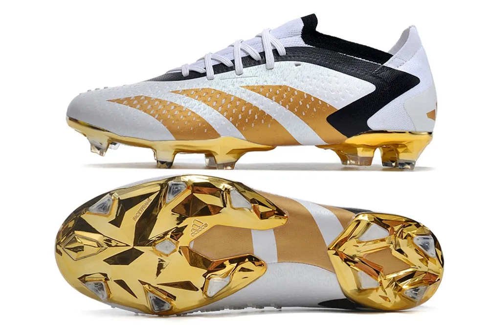 adidas Predator Accuracy.1 Low FG Bellingham Madrid - White/Gold/Black