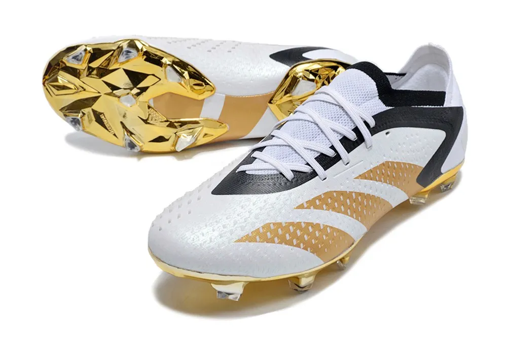 adidas Predator Accuracy.1 Low FG Bellingham Madrid - White/Gold/Black