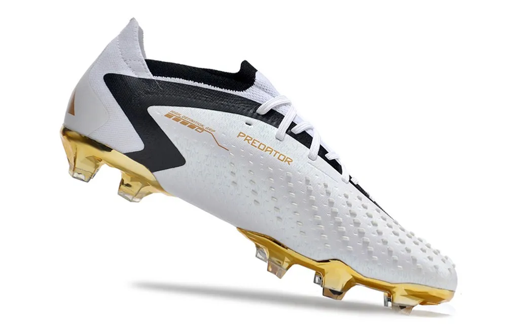 adidas Predator Accuracy.1 Low FG Bellingham Madrid - White/Gold/Black