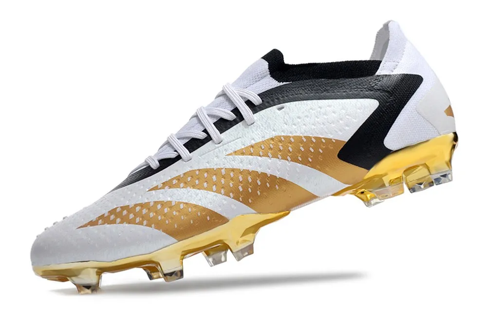 adidas Predator Accuracy.1 Low FG Bellingham Madrid - White/Gold/Black