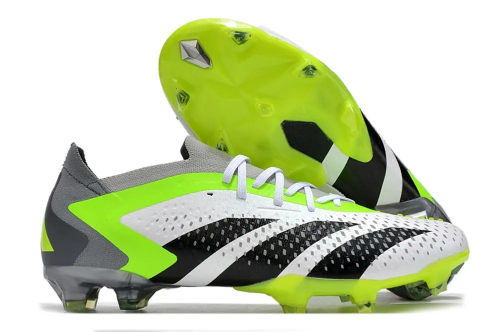 Adidas Predator Accuracy.1 Low FG Crazyrush - White/Black/Lucid Lemon