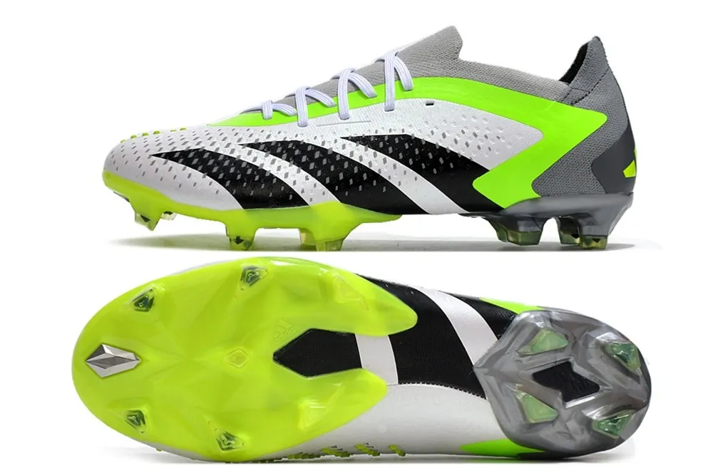 Adidas Predator Accuracy.1 Low FG Crazyrush - White/Black/Lucid Lemon