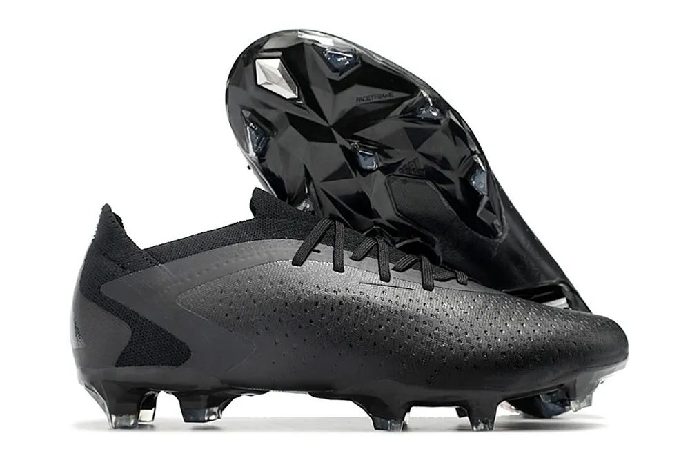 Adidas Predator Accuracy.1 Low FG Nightstrike - Core Black/Black/Black