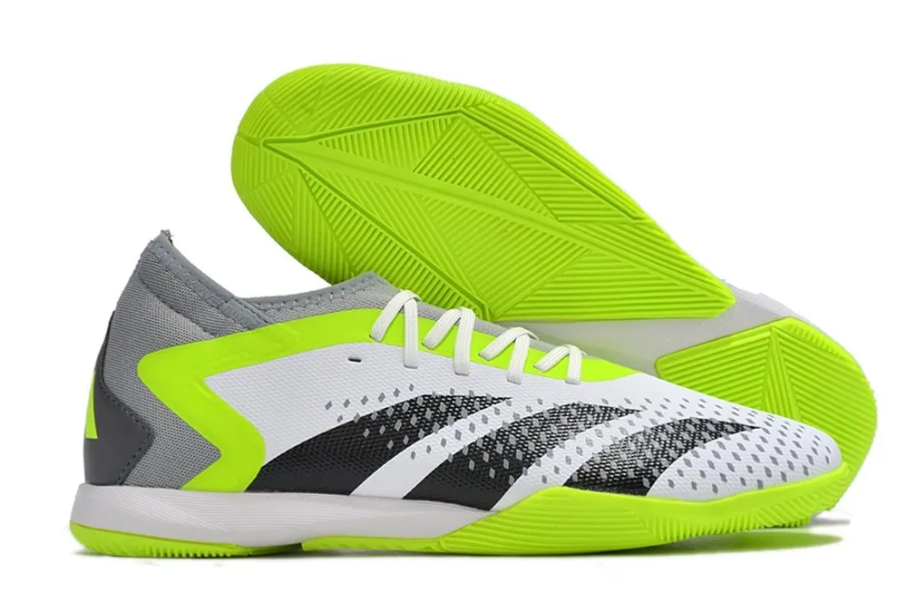 Adidas Predator Accuracy.3 Indoor Crazyrush - White/Black/Lucid Lemon