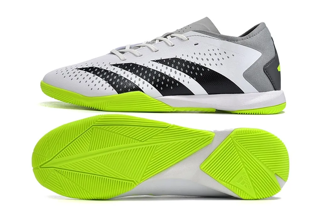 Adidas Predator Accuracy.3 Low Indoor Crazyrush - White/Black/Lucid Lemon