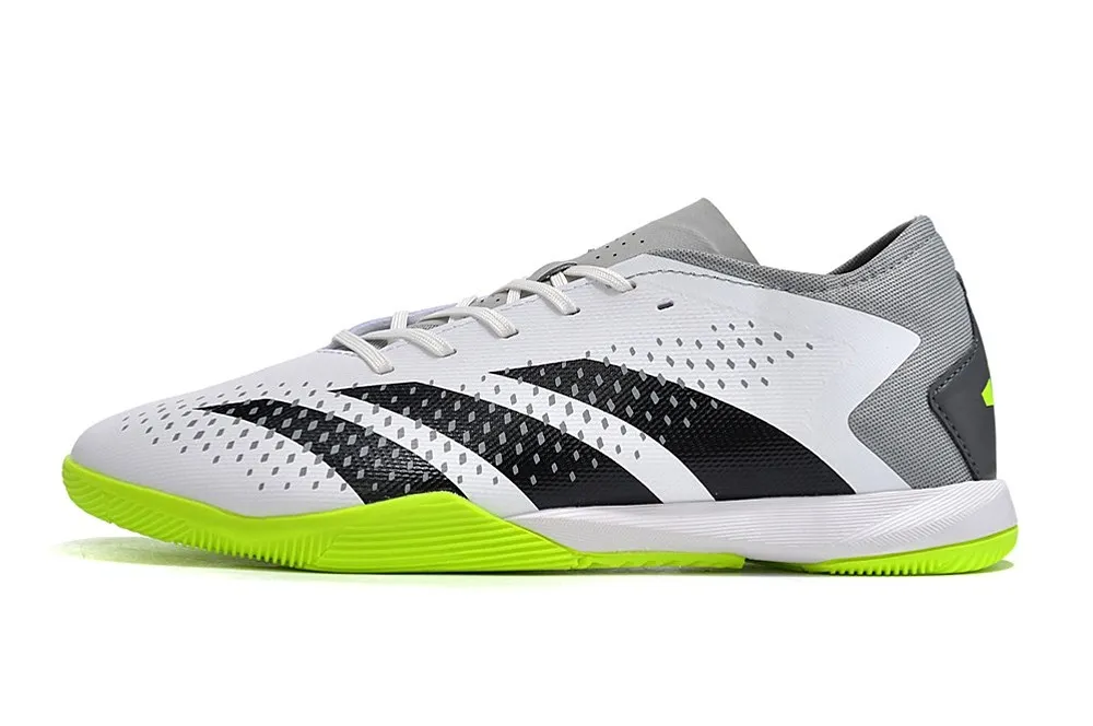 Adidas Predator Accuracy.3 Low Indoor Crazyrush - White/Black/Lucid Lemon