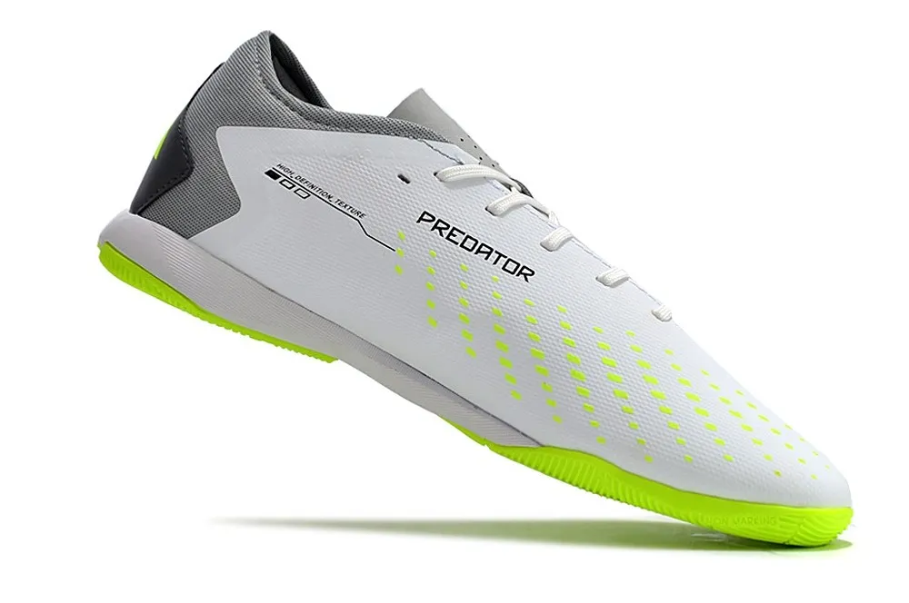 Adidas Predator Accuracy.3 Low Indoor Crazyrush - White/Black/Lucid Lemon