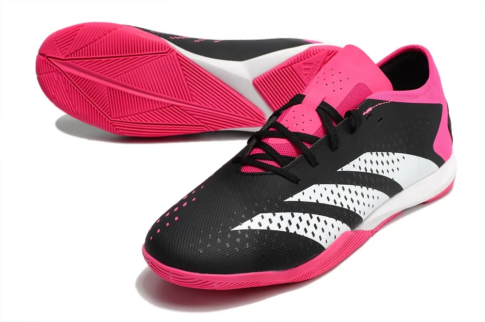 adidas Predator Accuracy.3 Low Indoor Own Your Football - Core Black/White/Shock Pink