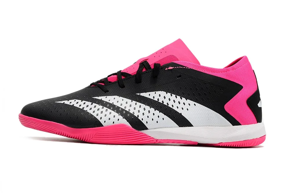 adidas Predator Accuracy.3 Low Indoor Own Your Football - Core Black/White/Shock Pink