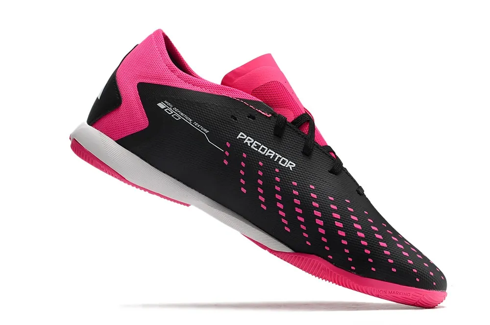 adidas Predator Accuracy.3 Low Indoor Own Your Football - Core Black/White/Shock Pink