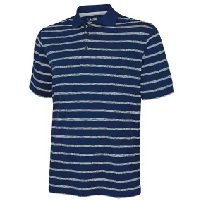 Adidas Textured Stripe Polo Shirt