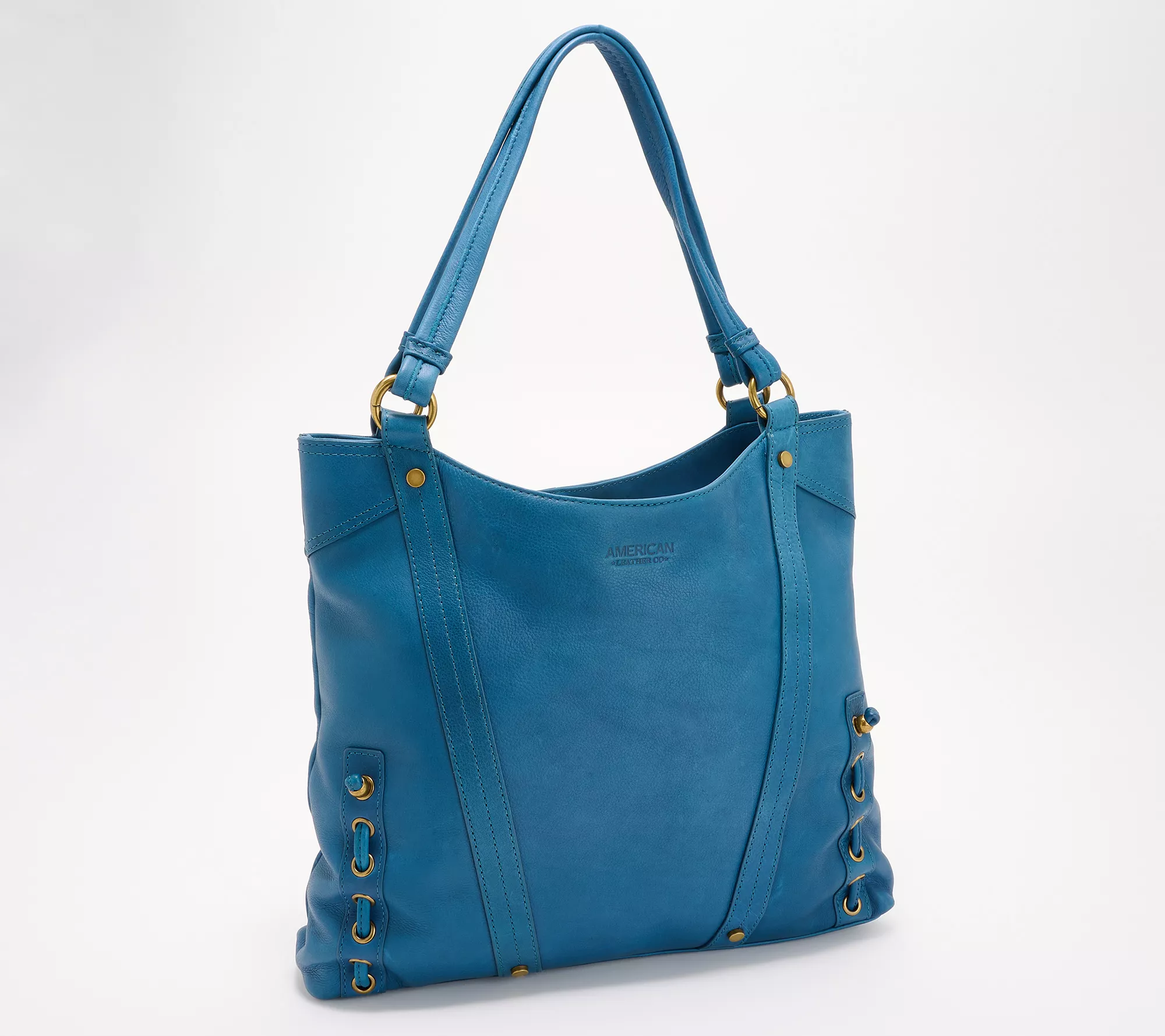 American Leather Co. Delancy North/South Leather Tote