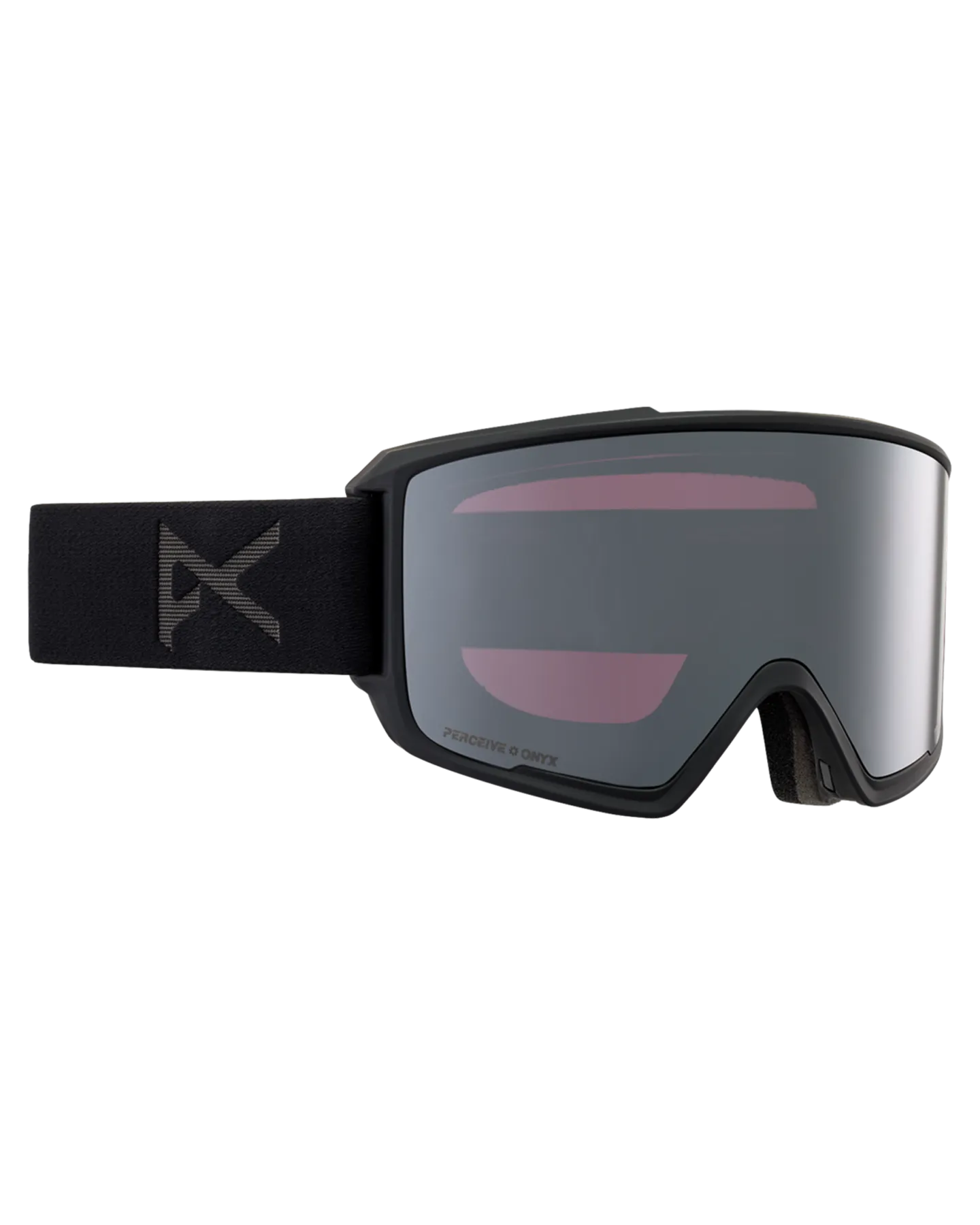 Anon M3 Low Bridge Fit Snow Goggles + Bonus Lens + MFI - Smoke / Perceive Sunny Onyx | Snow Goggles Men's | Snow Skiers Ware