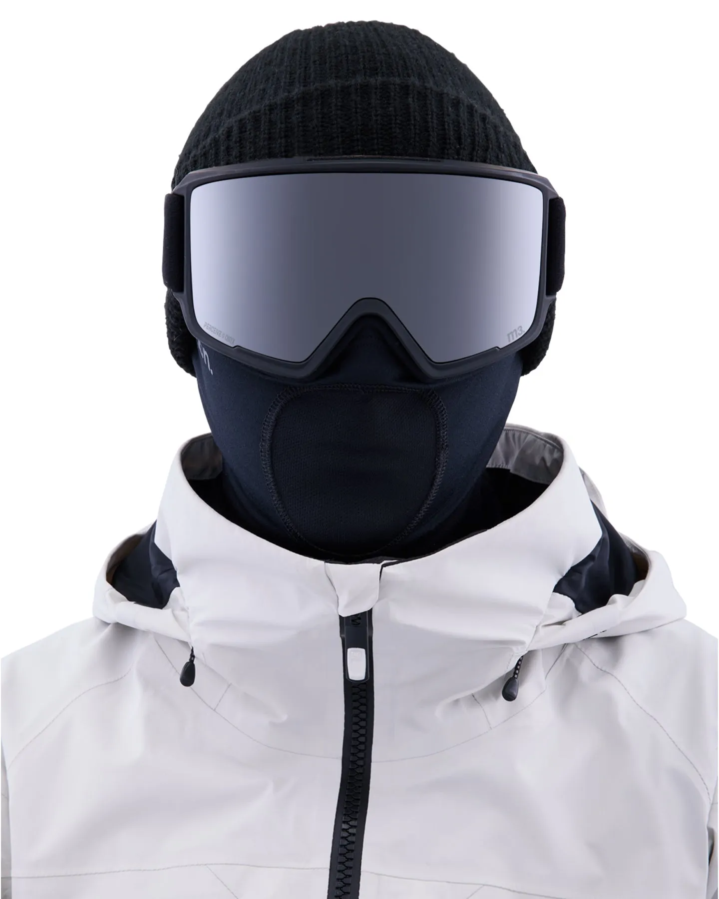 Anon M3 Low Bridge Fit Snow Goggles + Bonus Lens + MFI - Smoke / Perceive Sunny Onyx | Snow Goggles Men's | Snow Skiers Ware