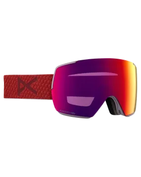 Anon M5S Low Bridge Snow Goggles - Mars/Perceive Sunny Red Lens