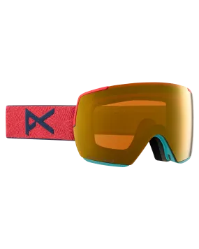 Anon M5S Snow Goggles - Coral/Perceive Sunny Bronze Lens