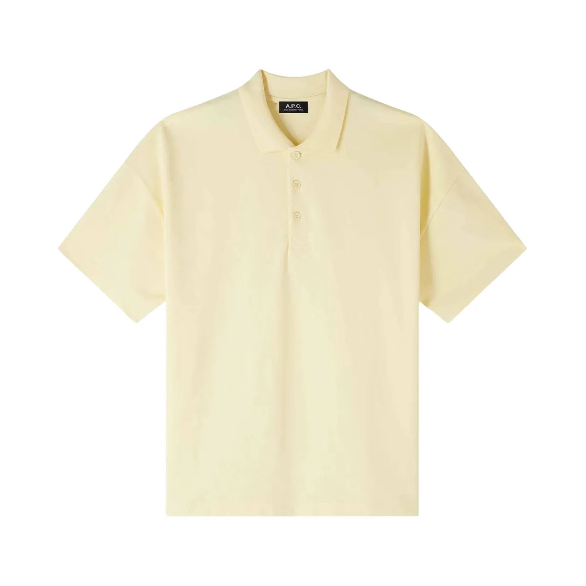 A.P.C.   Polo Antoine Jaune Clair