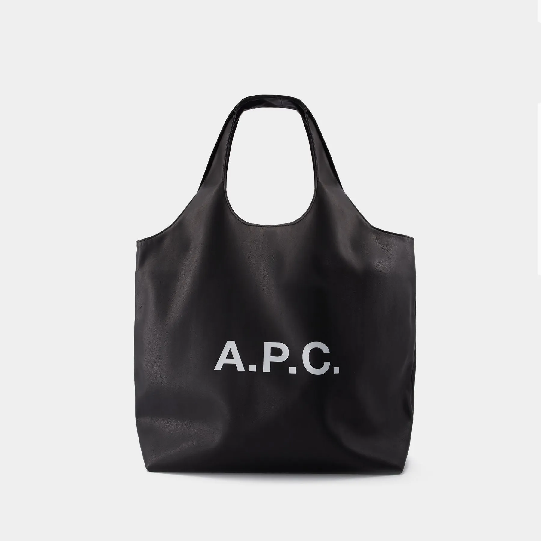 A.P.C.  Tote Ninon - A.P.C. - Synthetic Leather - Black