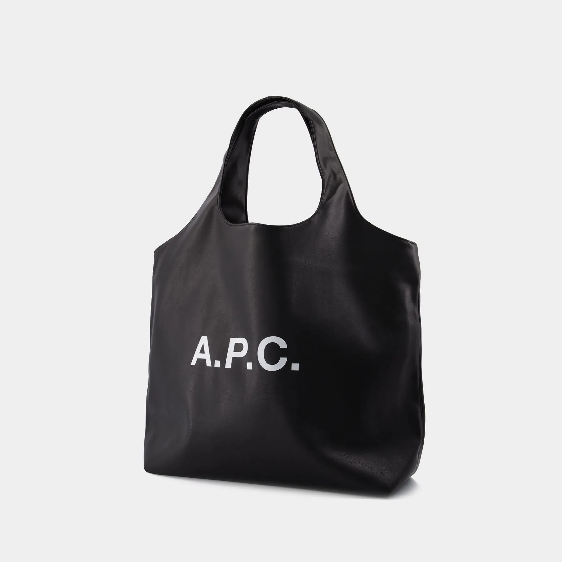 A.P.C.  Tote Ninon - A.P.C. - Synthetic Leather - Black