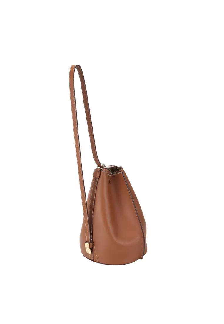 BERACAMY BERACAMY ORUKAMI Flat Hook Convertible Bucket Tote - Caramel