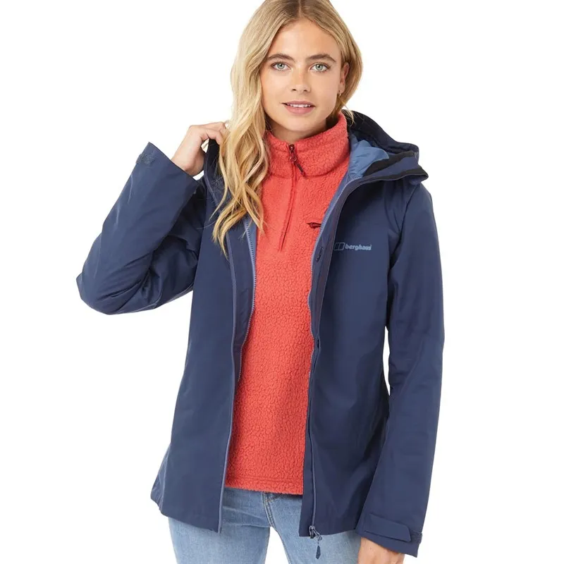 Berghaus Womens Fellmaster Gore-Tex Interactive Waterproof Shell Jacket Dark Blue/Dark Blue