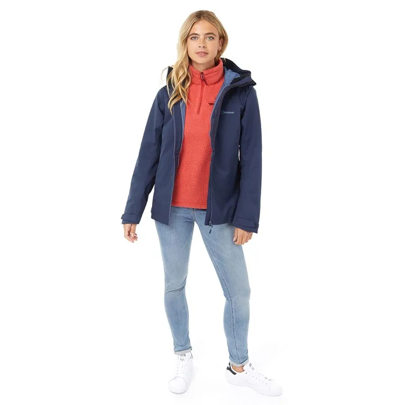 Berghaus Womens Fellmaster Gore-Tex Interactive Waterproof Shell Jacket Dark Blue/Dark Blue