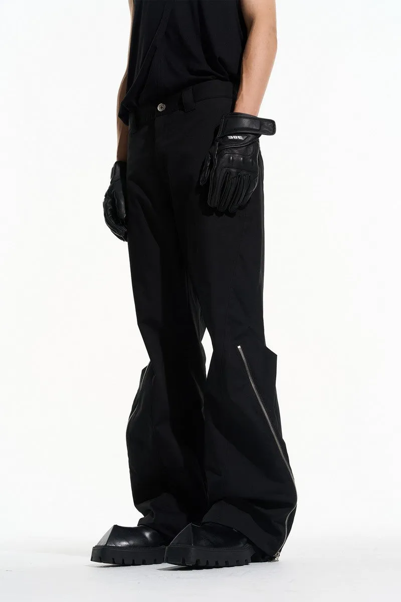 BNP Wide Zipper Casual Pants