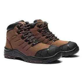 Bonanza Brown Waterproof Steel Toe Mens Boot 