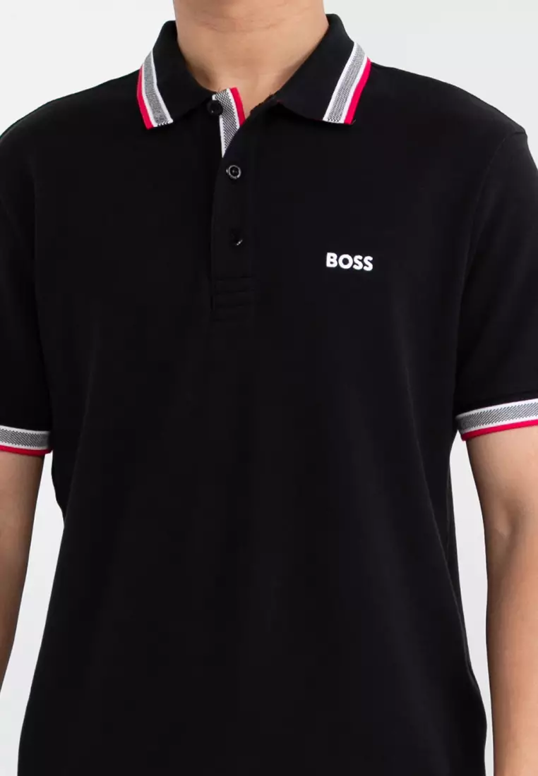 BOSS Cotton-Pique Polo Shirt