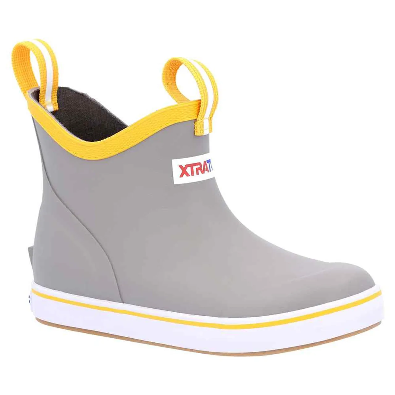 Boys' XTRATUF Ankle Deck Boot - Grey / Yellow