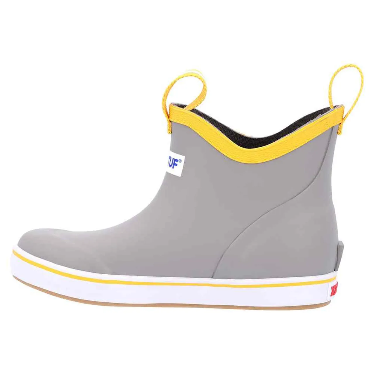 Boys' XTRATUF Ankle Deck Boot - Grey / Yellow