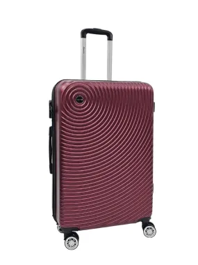 Brookside Medium Hard Shell Burgundy Suitcase