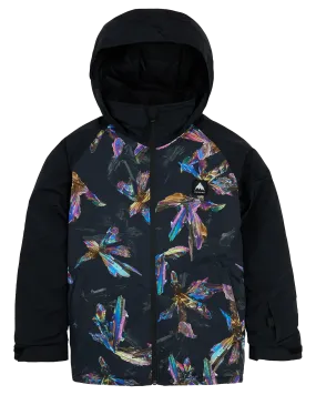 Burton Kids' Hart 2L Snow Jacket - True Black Crystals