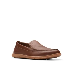 Clarks Flexway Step Leather Light Brown