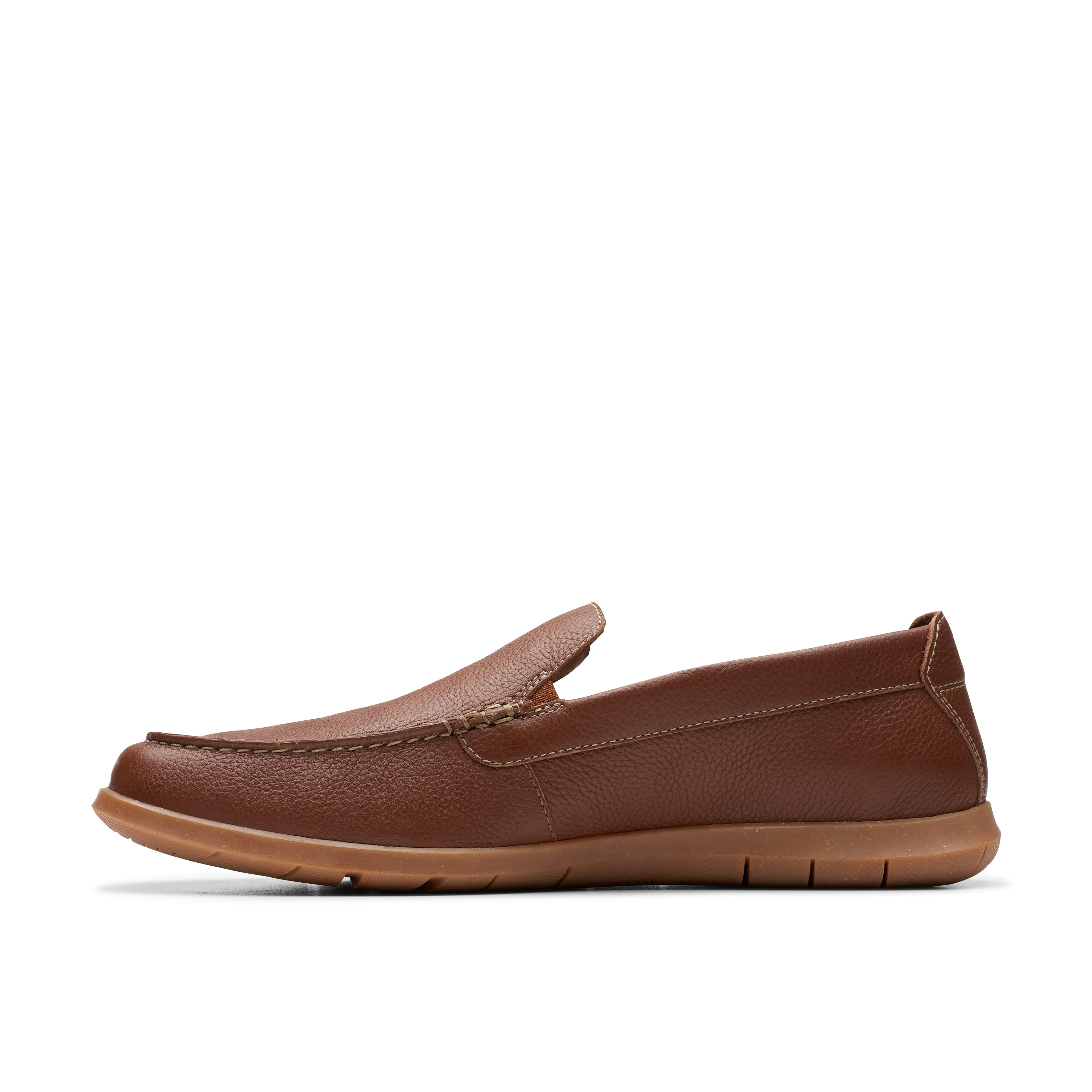 Clarks Flexway Step Leather Light Brown