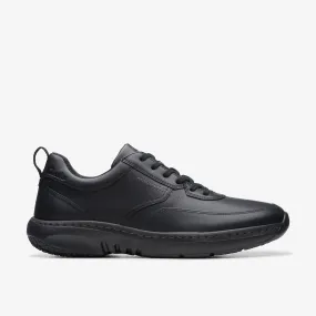 Clarks Pro Lace Black Leather