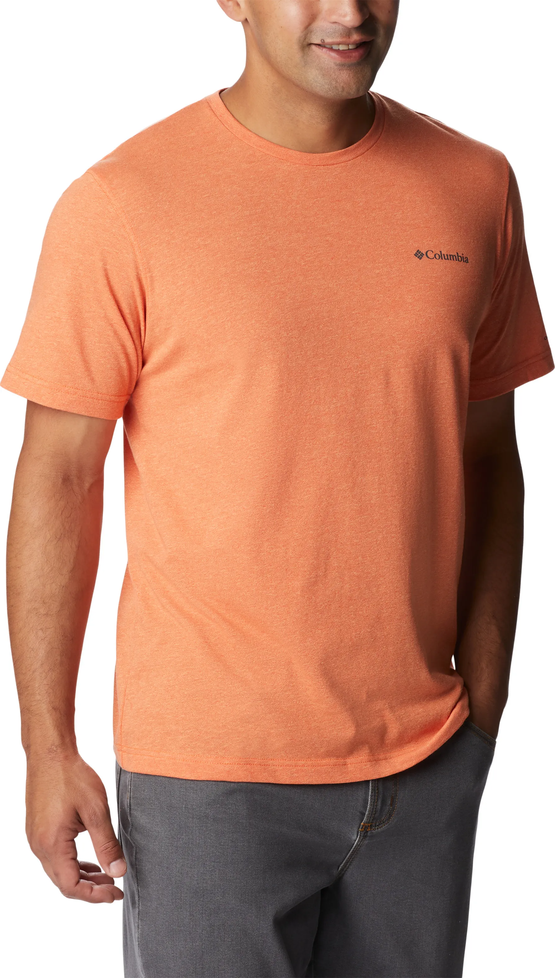 Columbia Men's Thistletown Hills Shortsleeve Desert Orange Double Dye | Buy Columbia Men's Thistletown Hills Shortslee