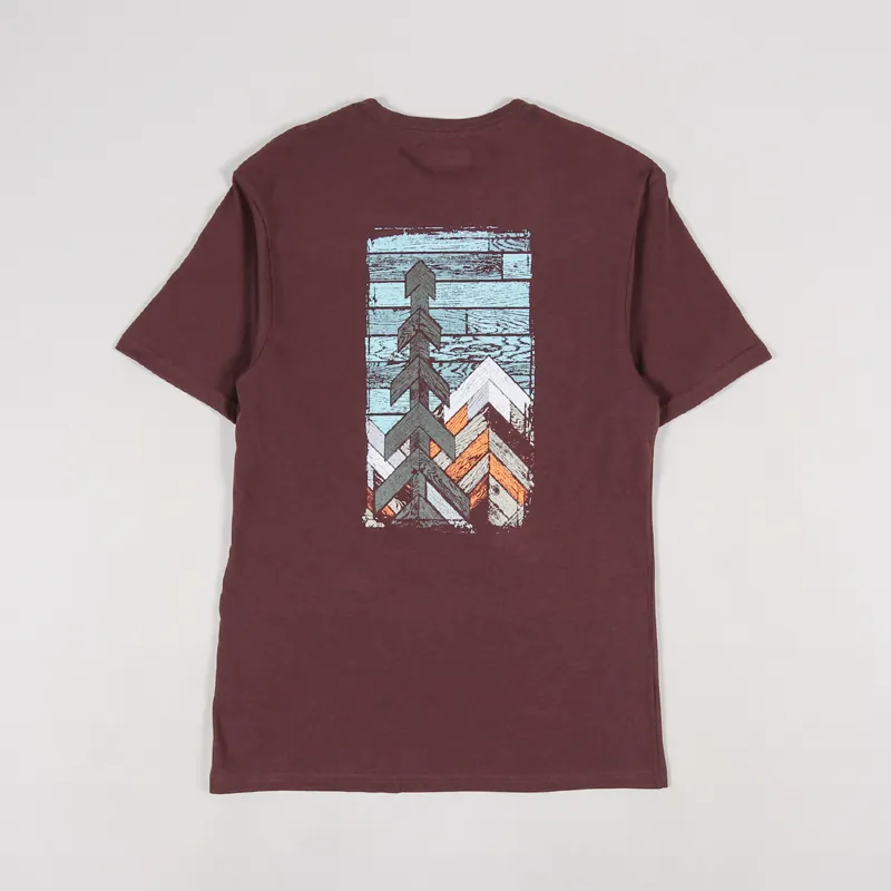 Columbia Pine Trails Graphic T Shirt Red Lodge