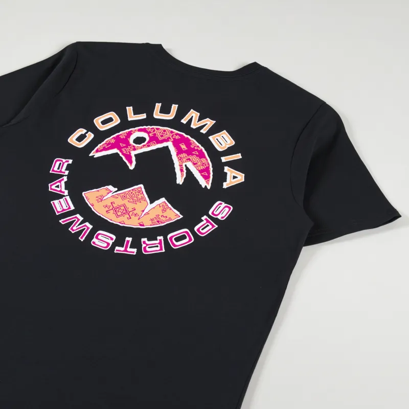 Columbia Rapid Ridge Back Graphic T Shirt II Black Circular